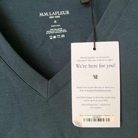 MM Lafleur The Asher T-Shirt - Pima Cotton - Picture 3 of 6